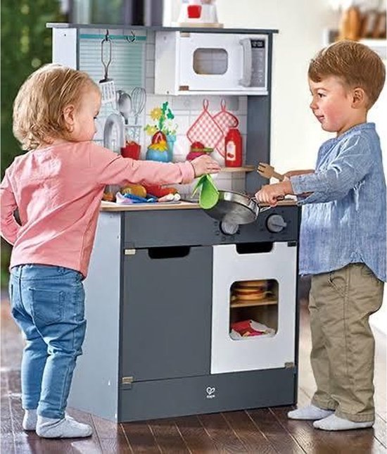 Hape keuken (hout) met licht en geluid