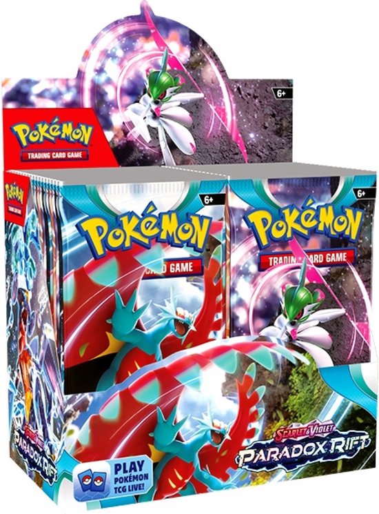 Pokémon Scarlet & Violet Paradox Rift Booster Display - Pokémon Kaarten