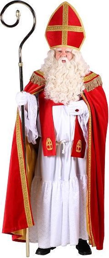sinterklaas fluweel - luxe volledig Sinterklaaskostuum