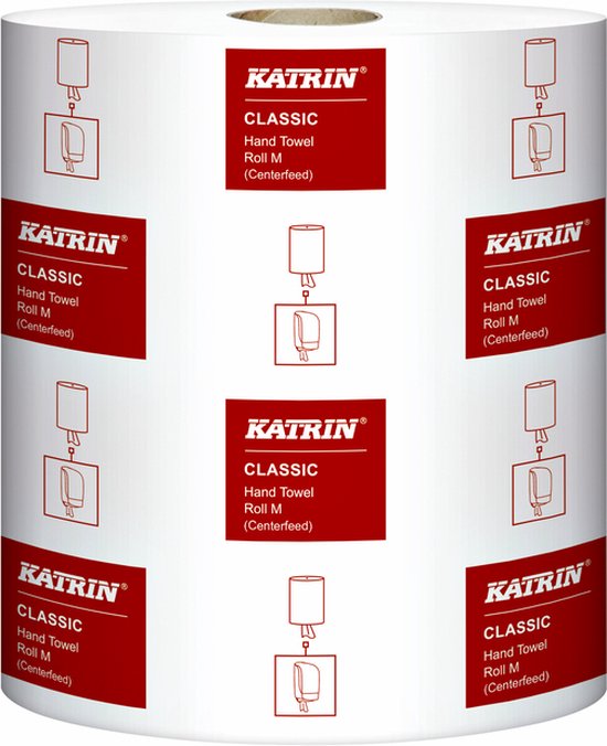 Handdoekrol Katrin 485049 Centerfeed M 1laags 20 - 5cmx300m