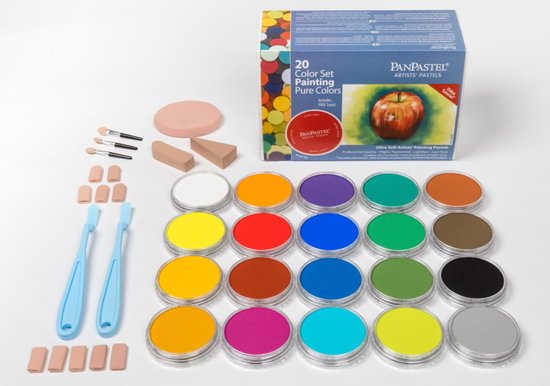 PanPastel - Painting Set (20) - Professionele Pastels - Pan Pastel Set 20 Stuks
