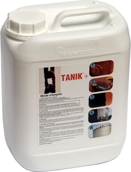 TANIK – Roestomvormer 5 liter – roestverwijderaar op Waterbasis
