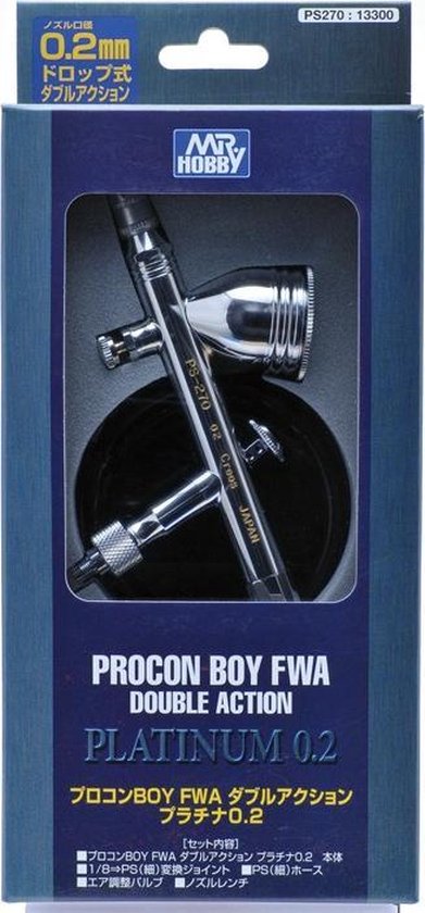 Mrhobby - Mr. Procon Boy Fwa Platinum 0.2 Mm (Mrh-ps-270) - modelbouwsets, hobbybouwspeelgoed voor kinderen, modelverf en accessoires