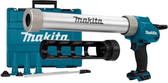 Makita CG100DZXK 10,8V Lijm- en kitspuit body met 2 patroonhouders - 5000N