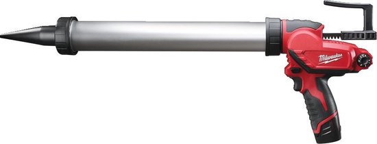 Milwaukee M12 PCG/600A-201B Accu Subcompacte Lijmpistool 12V 2.0Ah Li-Ion met 600 ml patroonhouder M12™ in tas- 4933441670