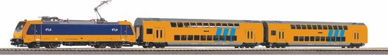 Piko 97939 H0 Startset NS e-loc E 186 met dubbeldekkers