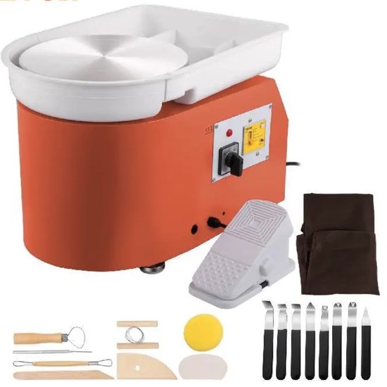 Happyment Pottenbakkersschijf - Draaischijf Pottenbakker - Boetseerschijf - Draaischijf - Pottenbakken - Draaischijf Keramiek - Roze