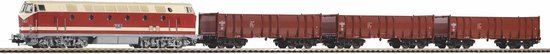 Piko Trein H0 Startset - Goederentrein BR119 met drie open bak wagons (57138)