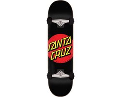 Santa Cruz Classic Red Dot 8.0 Black skateboard