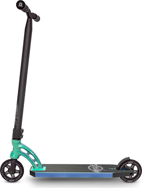 Madd Gear VX Neo Faze stuntstep - Zwart/Turquoise
