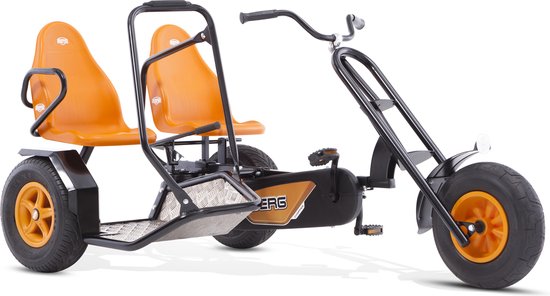 BERG XL frame Duo Chopper BF Skelter - Oranje - Vanaf 5 jaar
