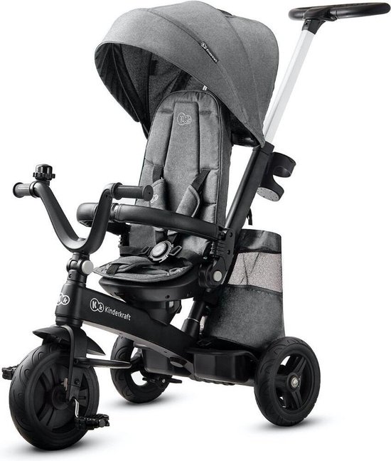 Kinderkraft Driewieler - Tricycle Easytwist Platinum Grey
