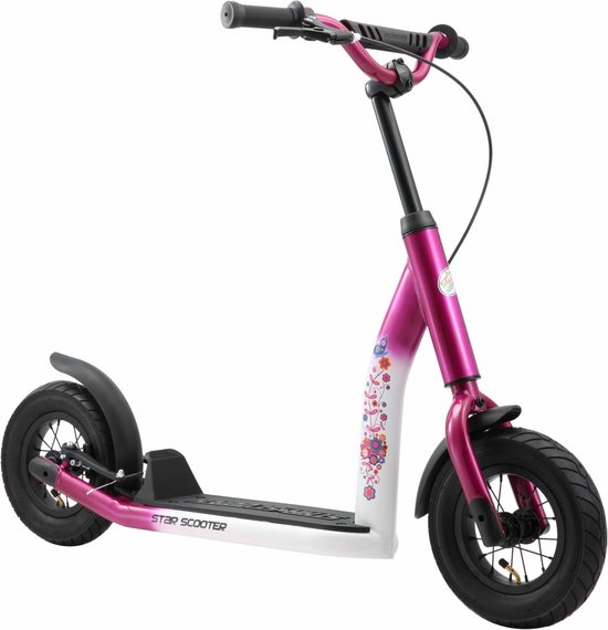Bikestar New Gen Sport, autoped, 10 inch, roze