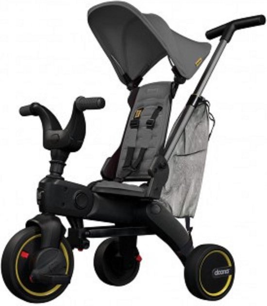 Doona - Liki Trike S3 - Opvouwbare Driewieler - Driewieler - Grey Hound