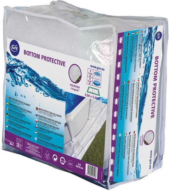 Gre Bodem Beschermende Deken Wit 750 x 400 cm