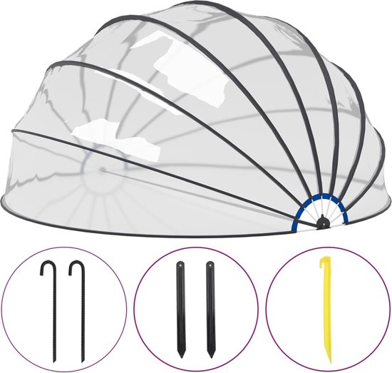 vidaXL-Zwembadkoepel-559x275-cm