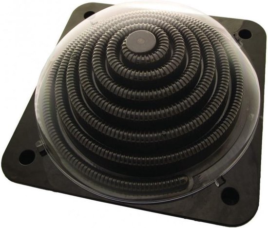 Aquaforte Zwembadverwarming Solar Heater Dome 5 Liter Zwart