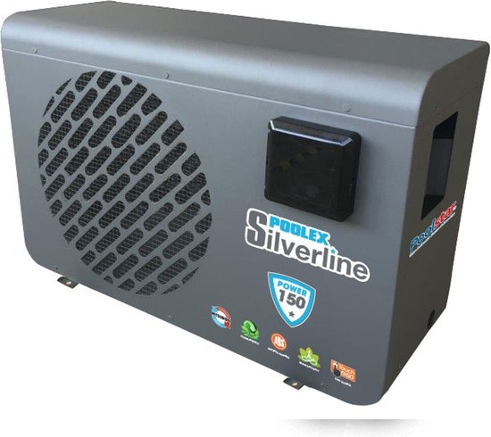 Poolex Silverline 70 - Zwembad warmtepomp - Voor zwembaden tot max. 35 m3  - 7 kW verwarmingscapaciteit - 15°C / 40°C