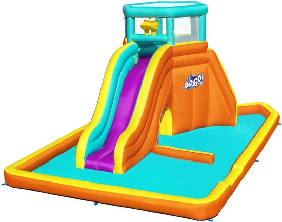 Bestway H2OGO! 18'6'' x 12'3'' x 8'8''/5.65m x 3.73m x 2.65m Tidal Tower Mega Water Park