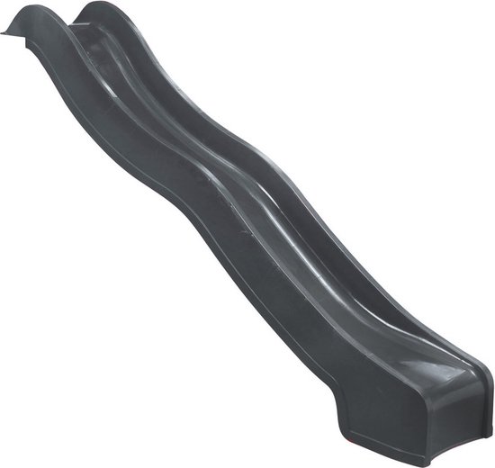 Losse B-Play glijbaan Platformhoogte 135 cm t/m 150 cm Antraciet Grijs