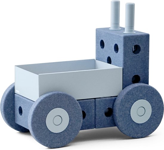 Modu Activity Toy - Baby Walker - Loopwagen Baby - Looptrainer - Deep Blue / Sky Blue