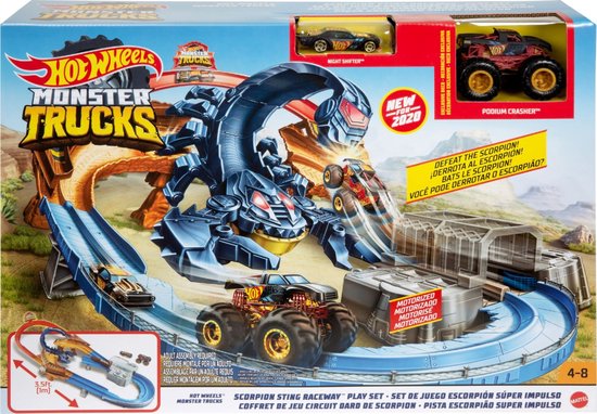 Hot Wheels Monster Trucks Scorpion - Speelset