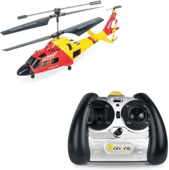 Mondo Motors - Remote -gecontroleerde helikopter - UltraDrone H22 Rescue - Lengte 22cm