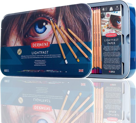 Derwent Lightfast 100 Tin