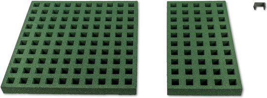 Freezone Veiligheidstegels - Geschikt voor alle Inground & Groundlevel Trampolines van 519 x 305 cm