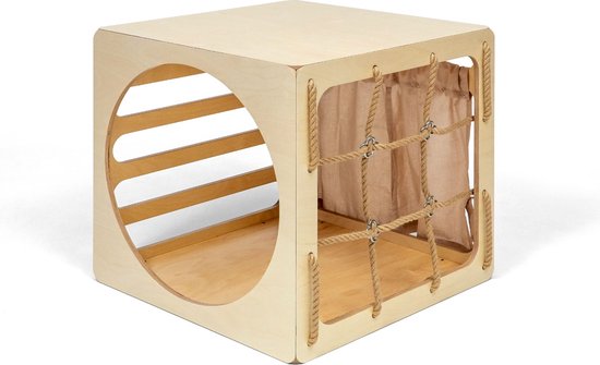 Ette Tete Cubitri - Houten speel kubus