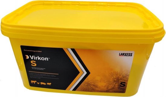 Virkon S 5 Kg - Desinfectiemiddel - honden, katten, duiven, paarden