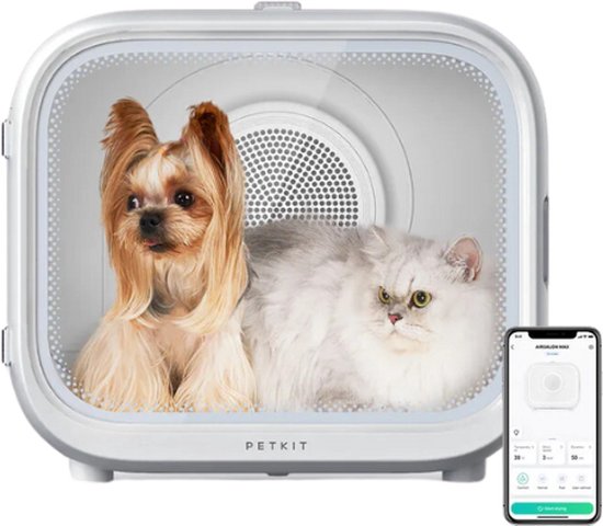 PETKIT® Airsalon Max Pro - Professionele Waterblazer - Honden en Katten - Droogcabine