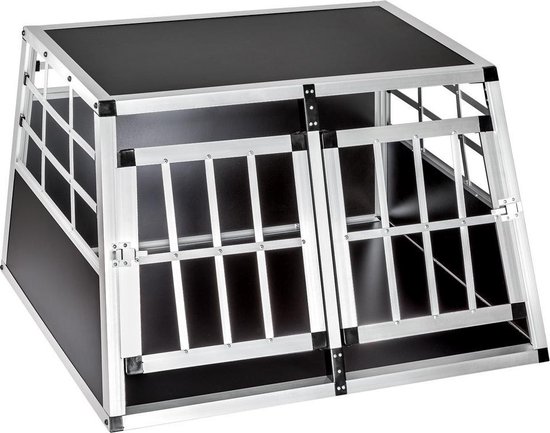 Tectake Autobench - Hondenbench - 89 x 69 x 50 cm