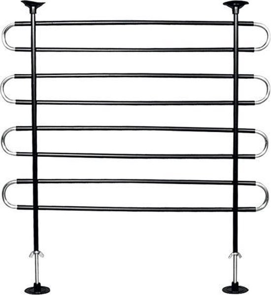 Verstelbaar hondenrek L - Vloer montage