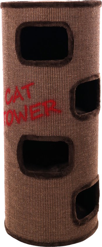 Krabton Enes L Bruin - Bruin - 50 x 50 x 120 cm