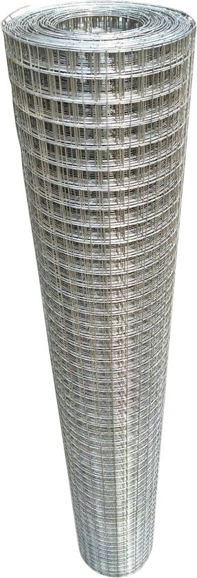 Volieregaas 19 x 19mm 1.00mm 100cm x 25m x RVS