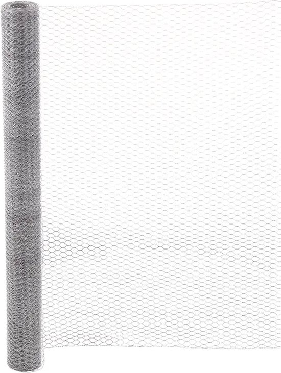 Volieregaas 19x19mm 1,50mm 100cm x 25m RVS