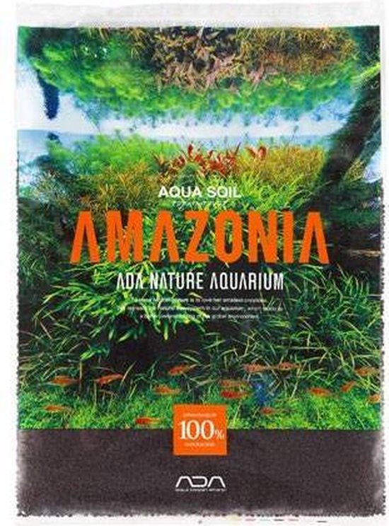 Ada Aqua Soil Amazonia - 9liter - Aquarium Soil - Aquarium Bodembedekking