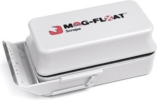 Mag-float drijvende algenmagneet - Largeplus+mes - 120 x 60 x 30 mm