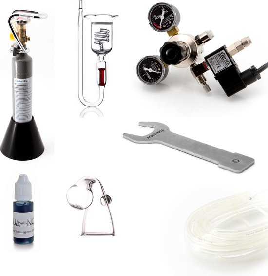 Aqua-Noa CO2 set 200 Profi M - Met Magneetventiel - CO2 Aquarium tot 200 Liter