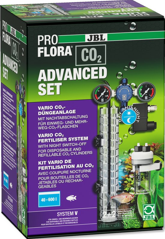 JBL ProFlora CO2 Advanced Set V bemestingsinstallatie voor aquariumplanten