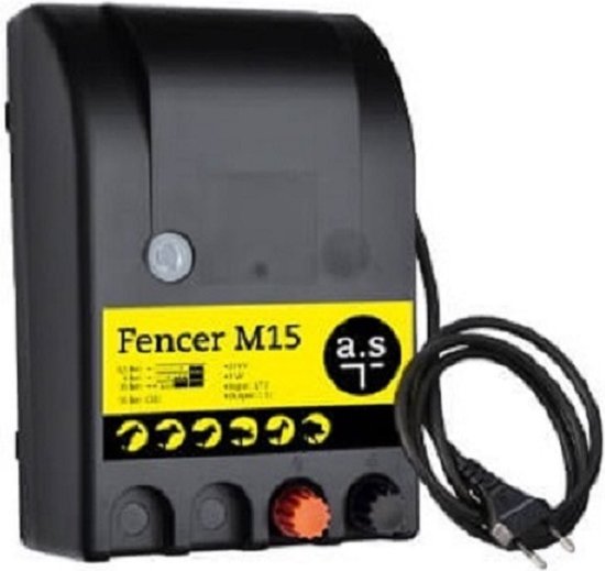Schrikdraadapparaat AS Fencer M15 1,7 Joule 230V