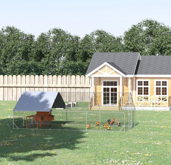 Kippenhok Gegalvaniseerd Staal 300x600 Konijnenren