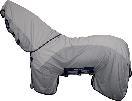 Bucas Sweet-itch Light X Eczeemdeken - Silver - Maat 155/205/6.9