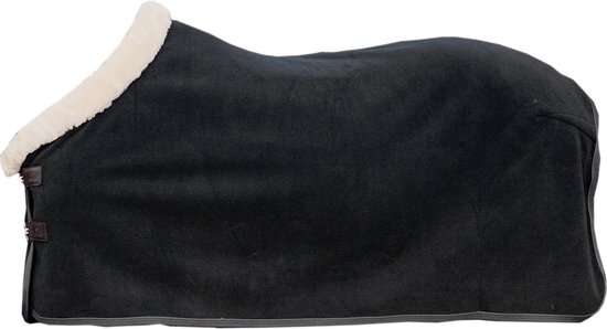 Kentucky Fleece Show Rug Heavy - Black - Maat 145-6 6