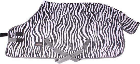 Epplejeck Vliegendeken Zebra Zwart-wit - 215