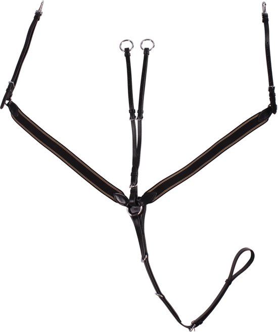 Schockemöhle Borsttuig Projump Zwart-zilver - paard