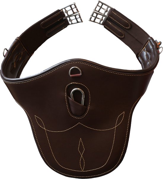 Kentucky Singel Met Buikflap Bruin - 140