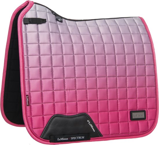 Lemieux Zadeldek Spectrum Square Roze-grijs - Roze-grijs - dressuur Paard