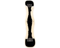 Kentucky Dressuursingel Wol/bont - maat 65 - black/naturel